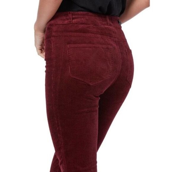 PAIGE Hoxton Slim Corduroy Jeans Women's Pants Straight Leg Size 24 NWT - Picture 6 of 10
